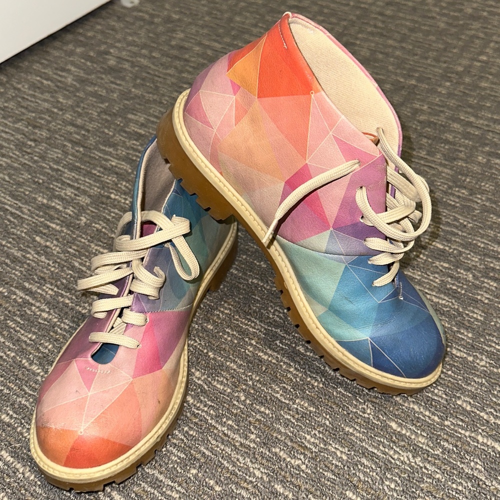 DOGO Leather Funky Soft European shoes - Color Maximalist EU40